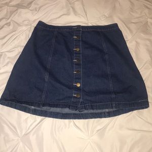 Jean skirt